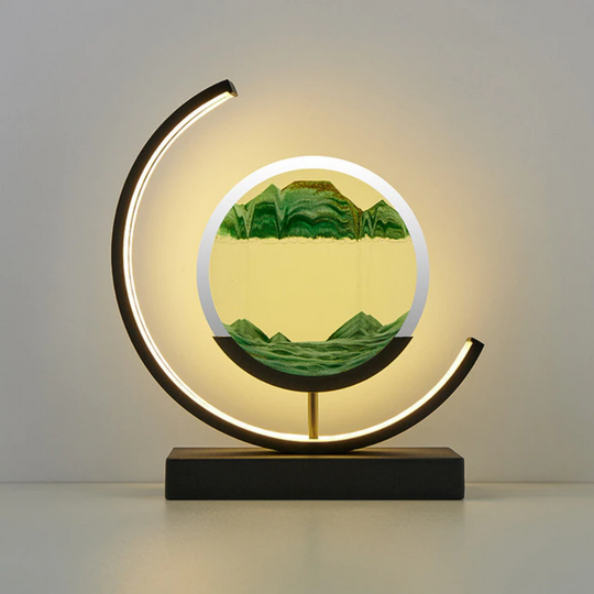3D Sand Hourglass Night Light