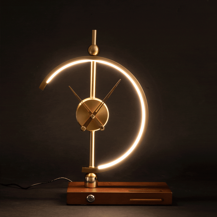 Khonsu Clock Lamp With Wireless Charger