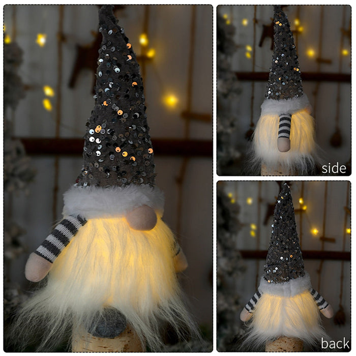 Gnome Doll with LED light