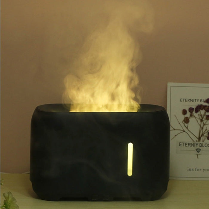8 Color Flame Humidifier Lamp with remote control
