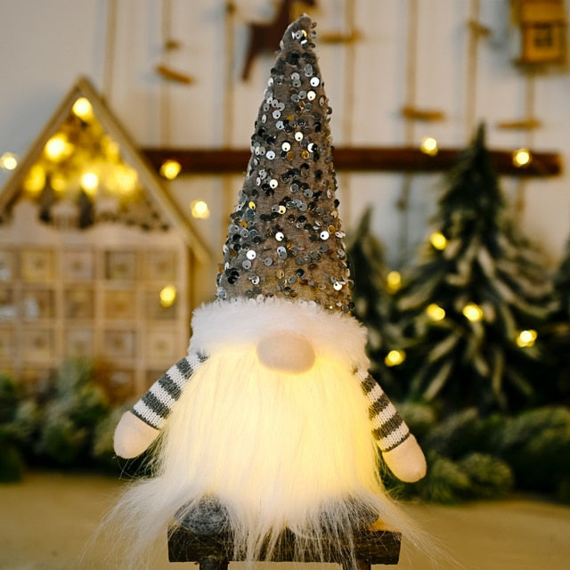 Gnome Doll with LED light