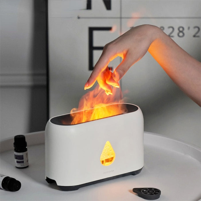 Flame Humidifier Lamp With Remote Control
